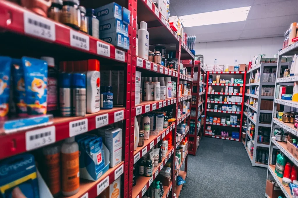 Store Benefits Organized Shelf