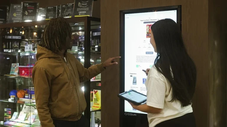 Store Display Customer Shopping