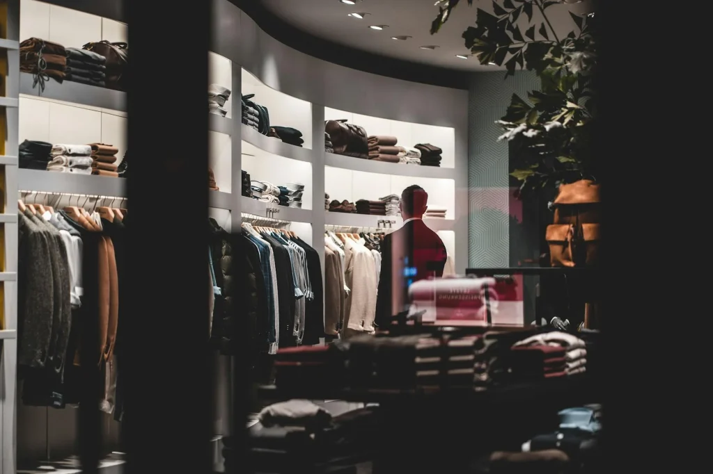 Store Shelves Modern Retail