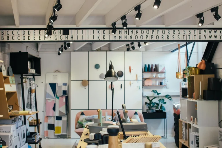 Store Shelves Modern Retail
