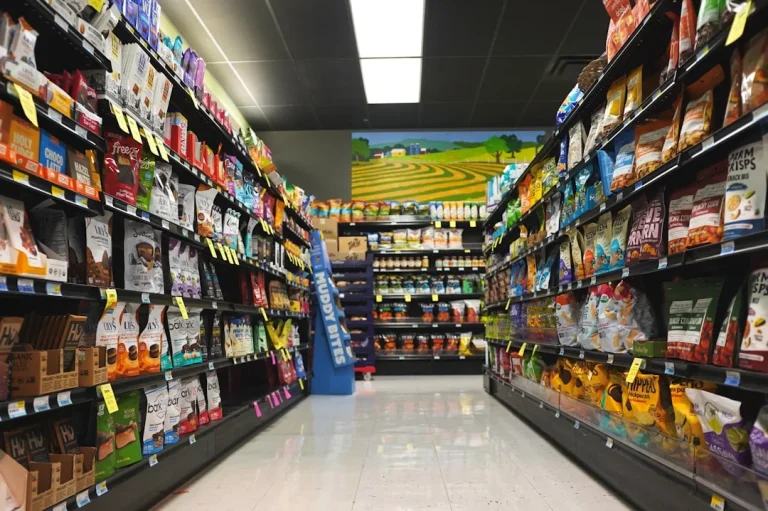 Store Shelves Retail Shop