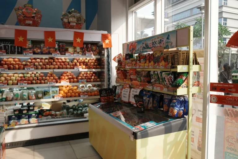 Store Shelves Supermarket Aisle