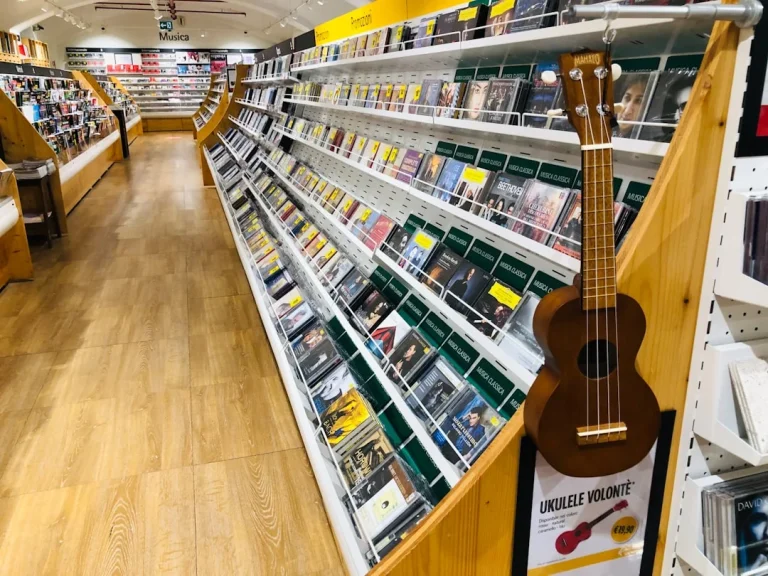 Tall Shelves Retail Display