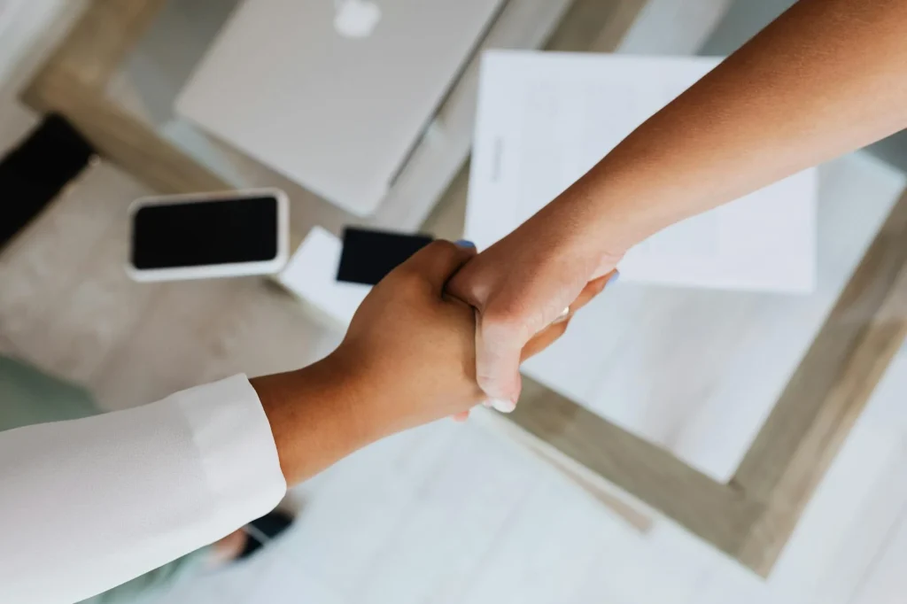 Trusted Supplier Handshake Deal