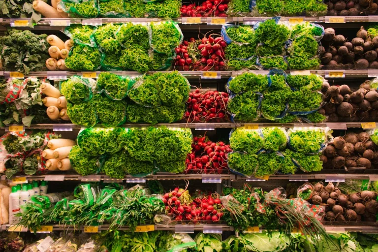 Variety Store Supermarket Shelves
