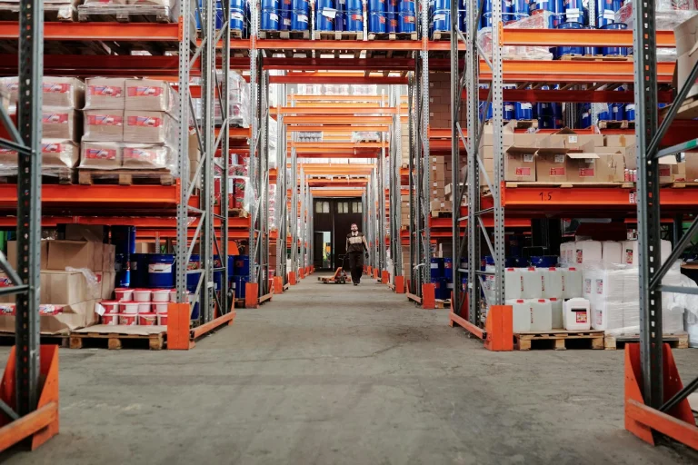 Warehouse Shelves Metal Racks