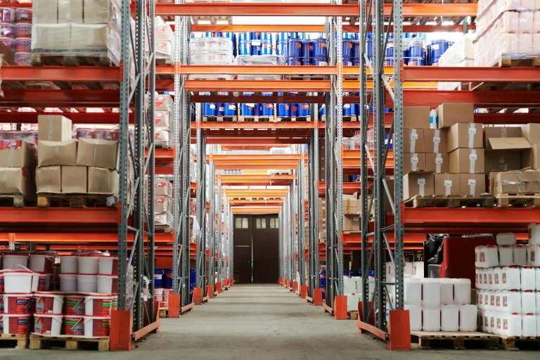 Warehouse Storage Shelves