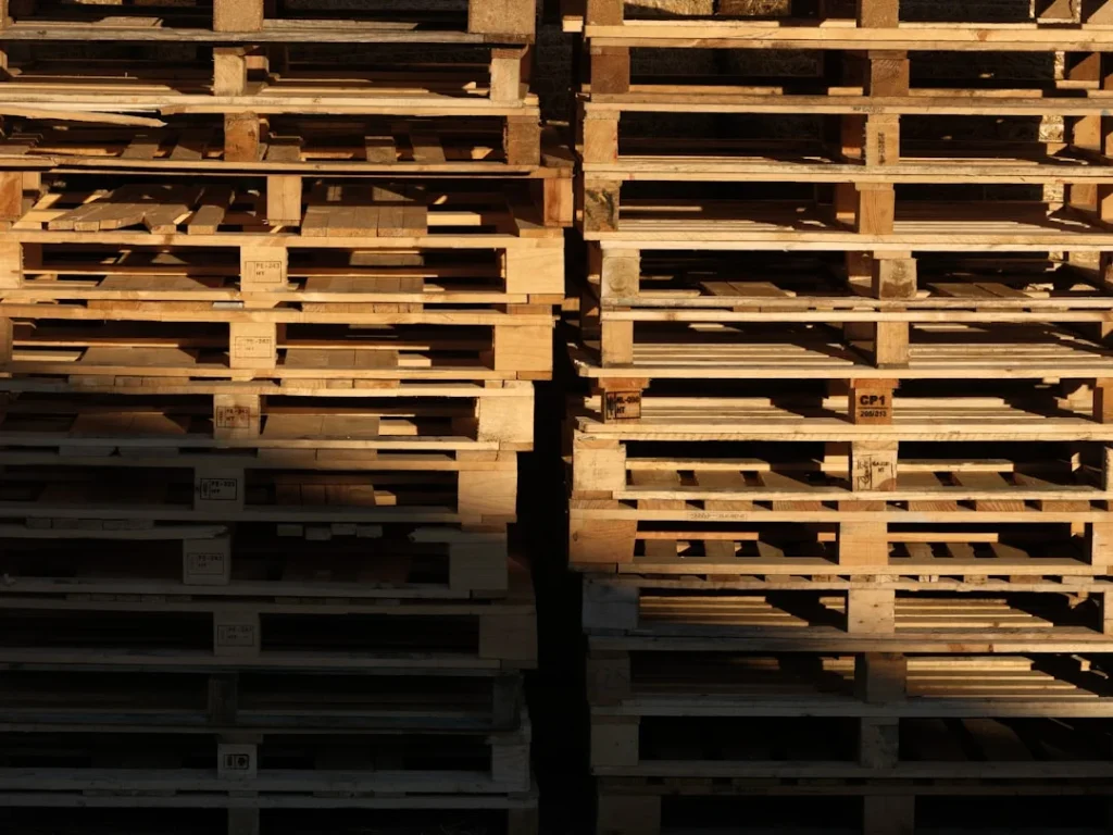 Wooden Rack Warehouse Organization